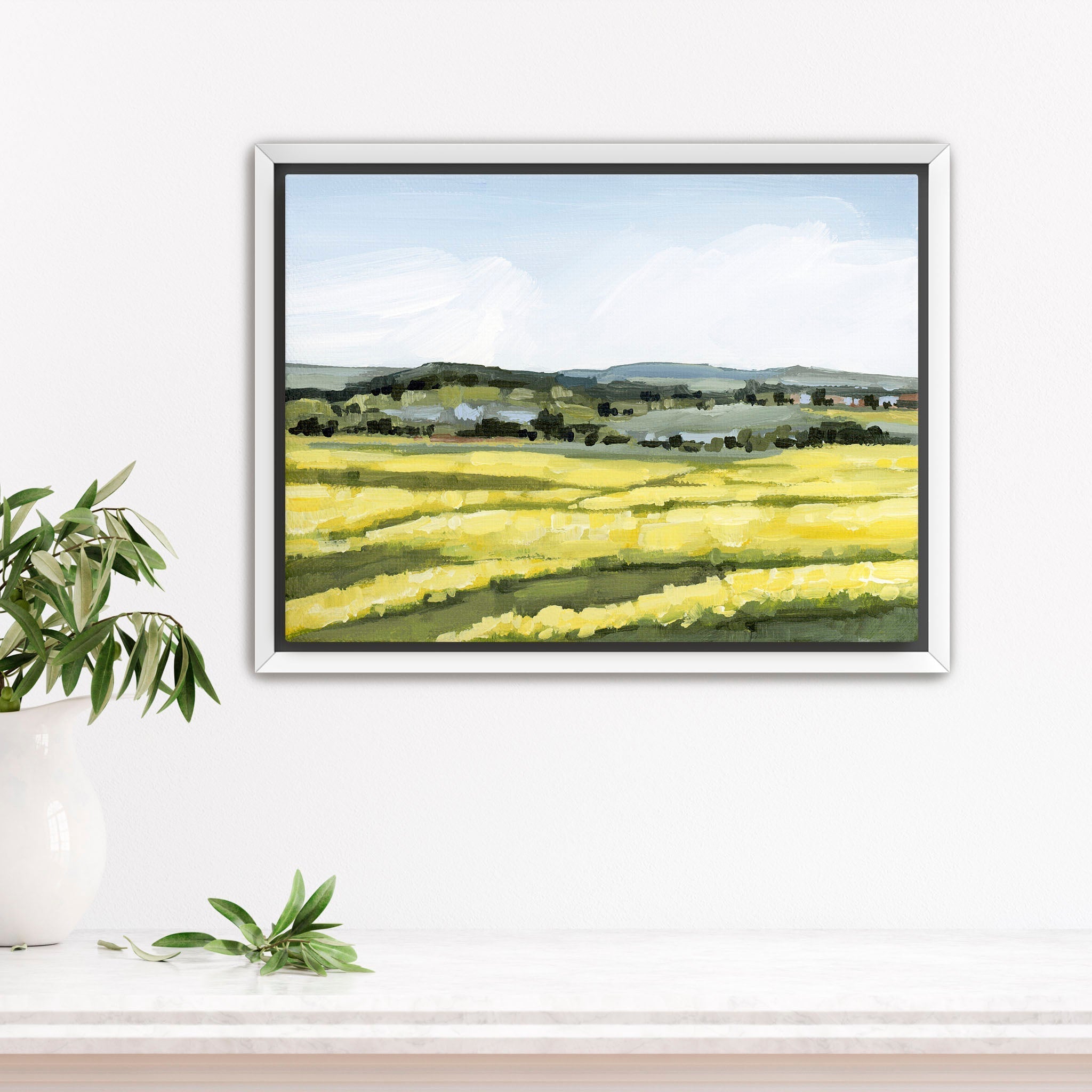 "Blooming Fields" Art Print