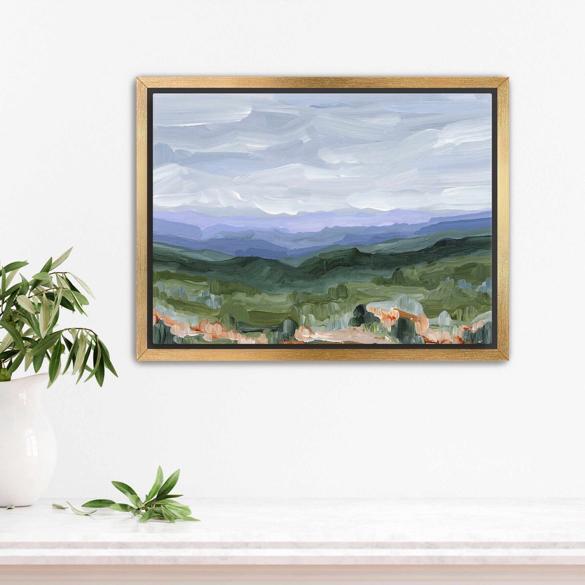 "Blue Ridge" Art Print