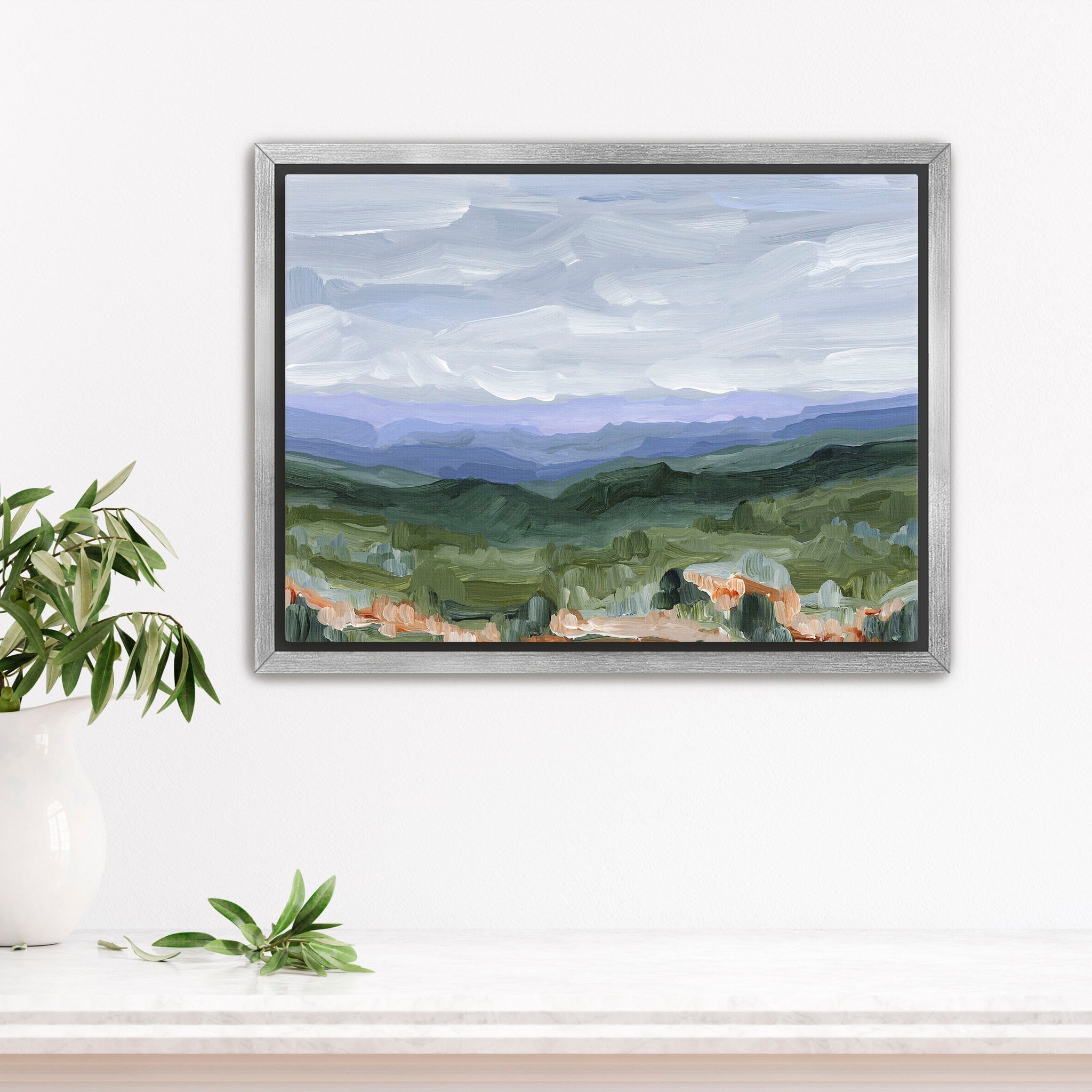 "Blue Ridge" Art Print