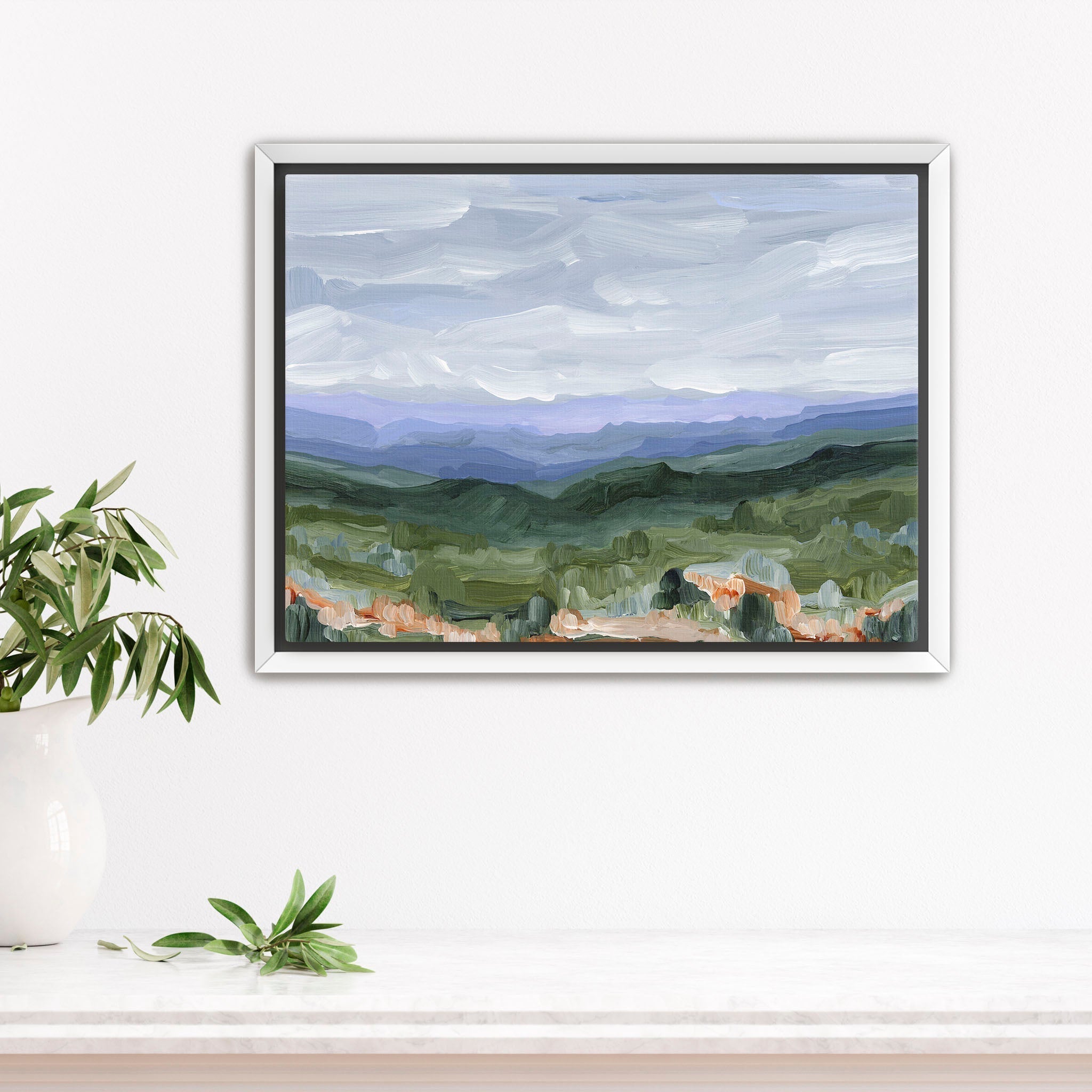 "Blue Ridge" Art Print