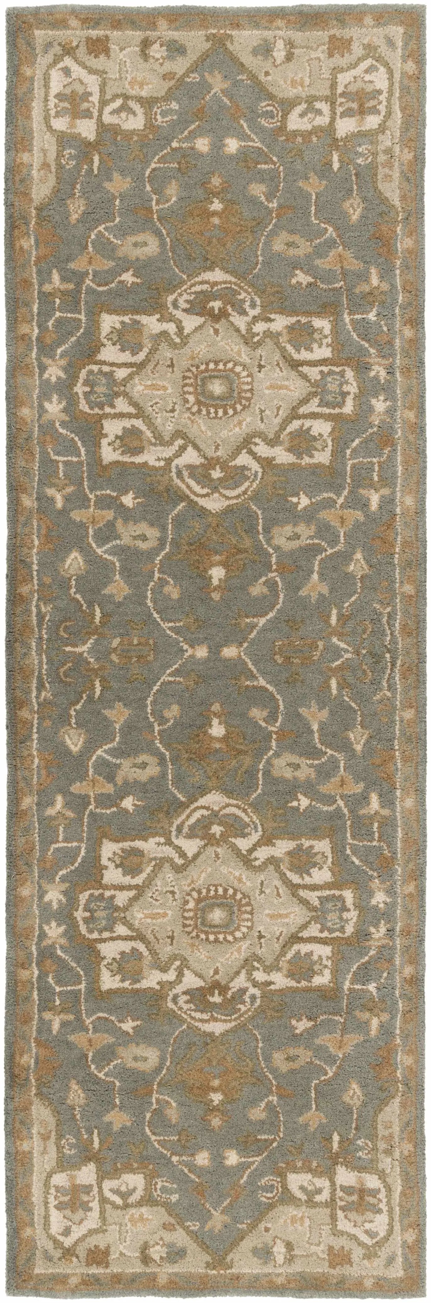 Broomfield Gray 1144 Wool Area Rug