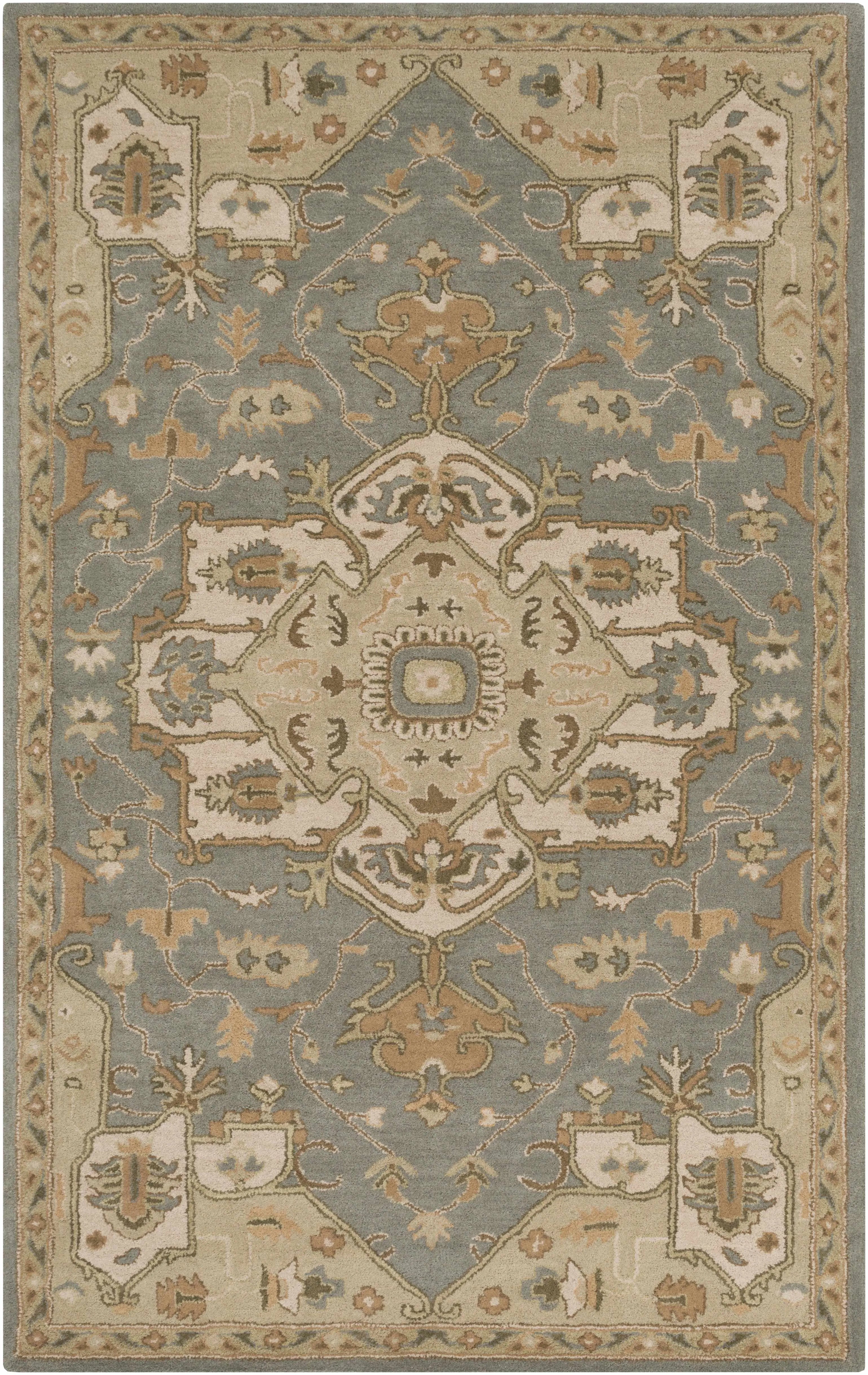 Broomfield Gray 1144 Wool Area Rug