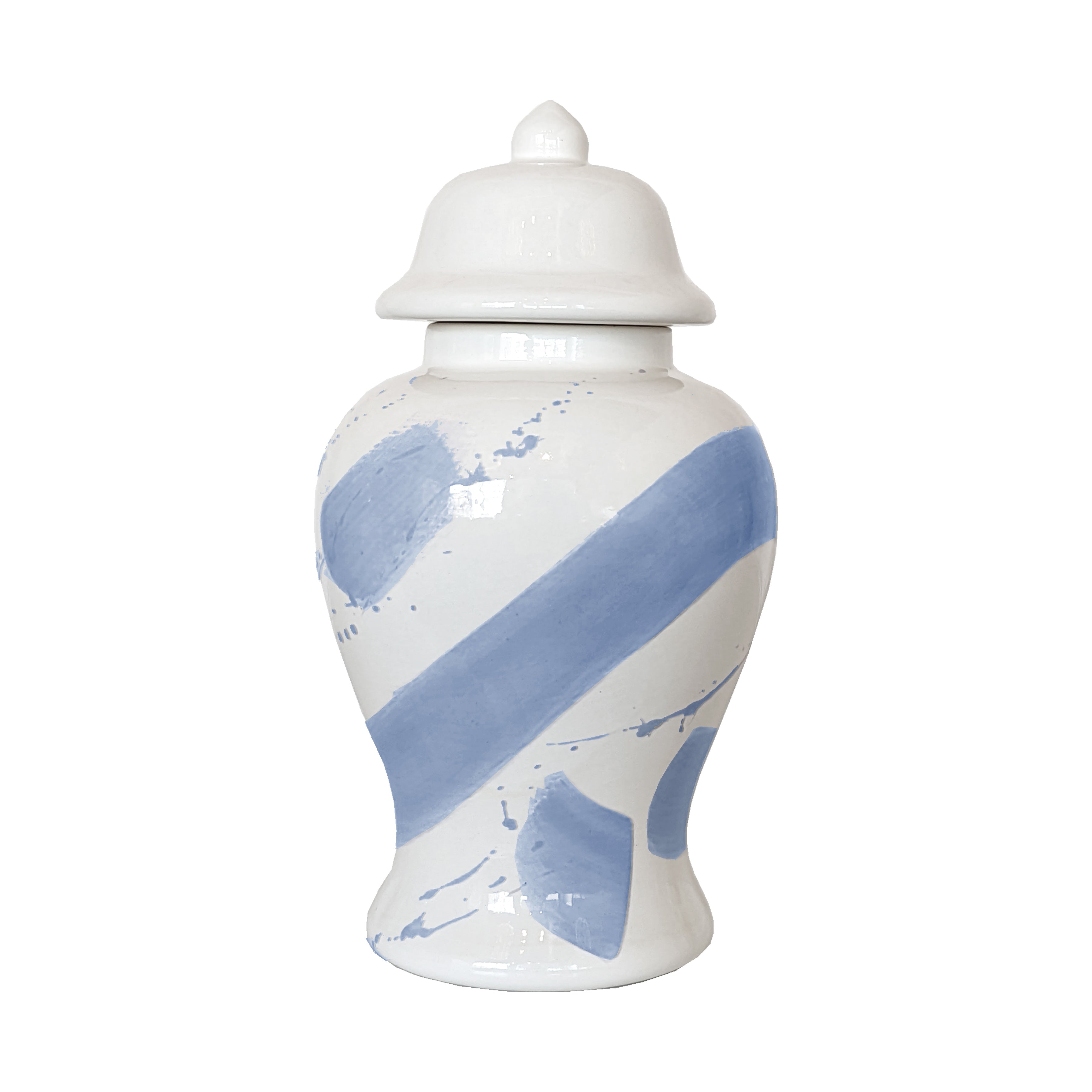 Serenity Brushstroke Ginger Jar