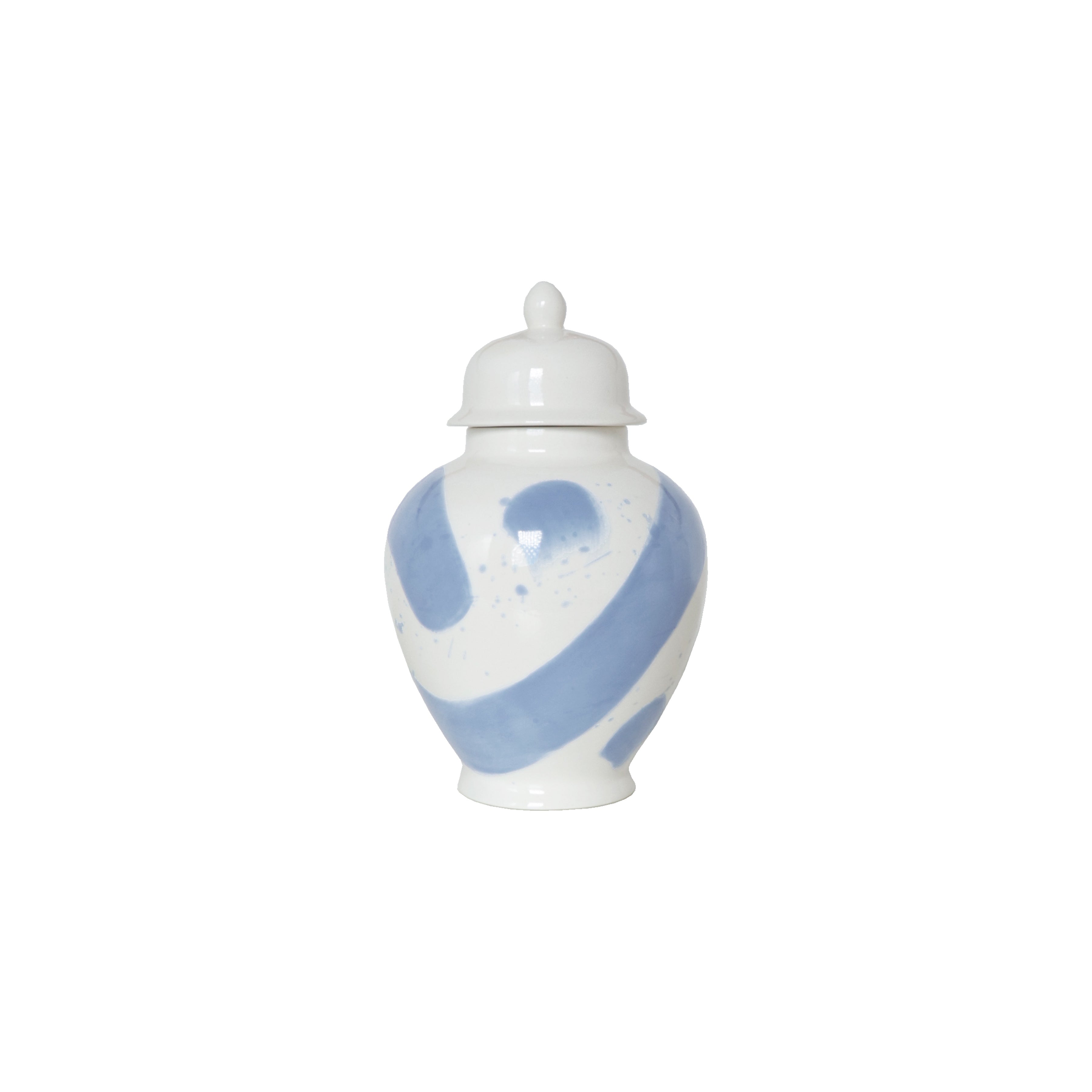 Serenity Brushstroke Ginger Jar