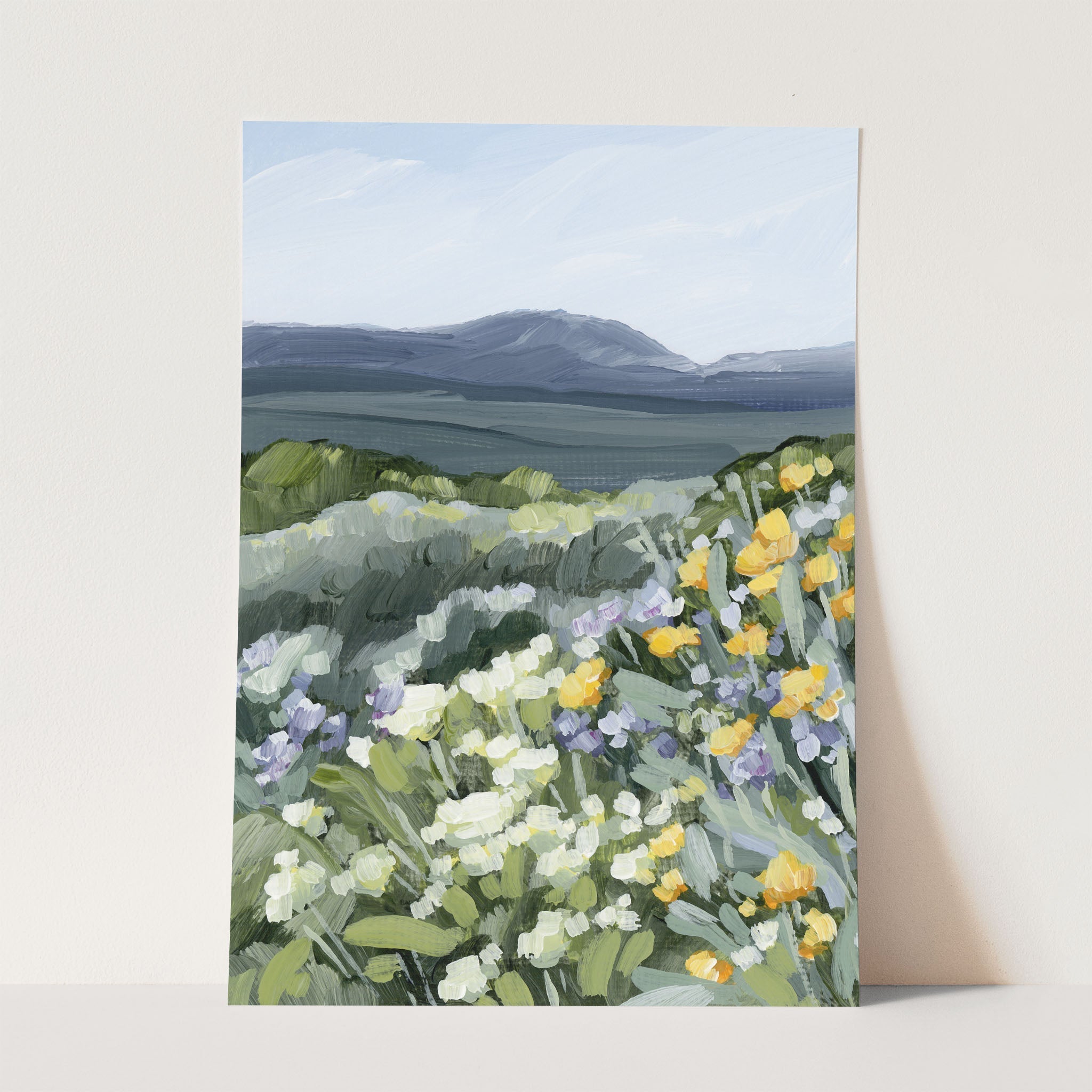 "Buffalo Mountain" Art Print