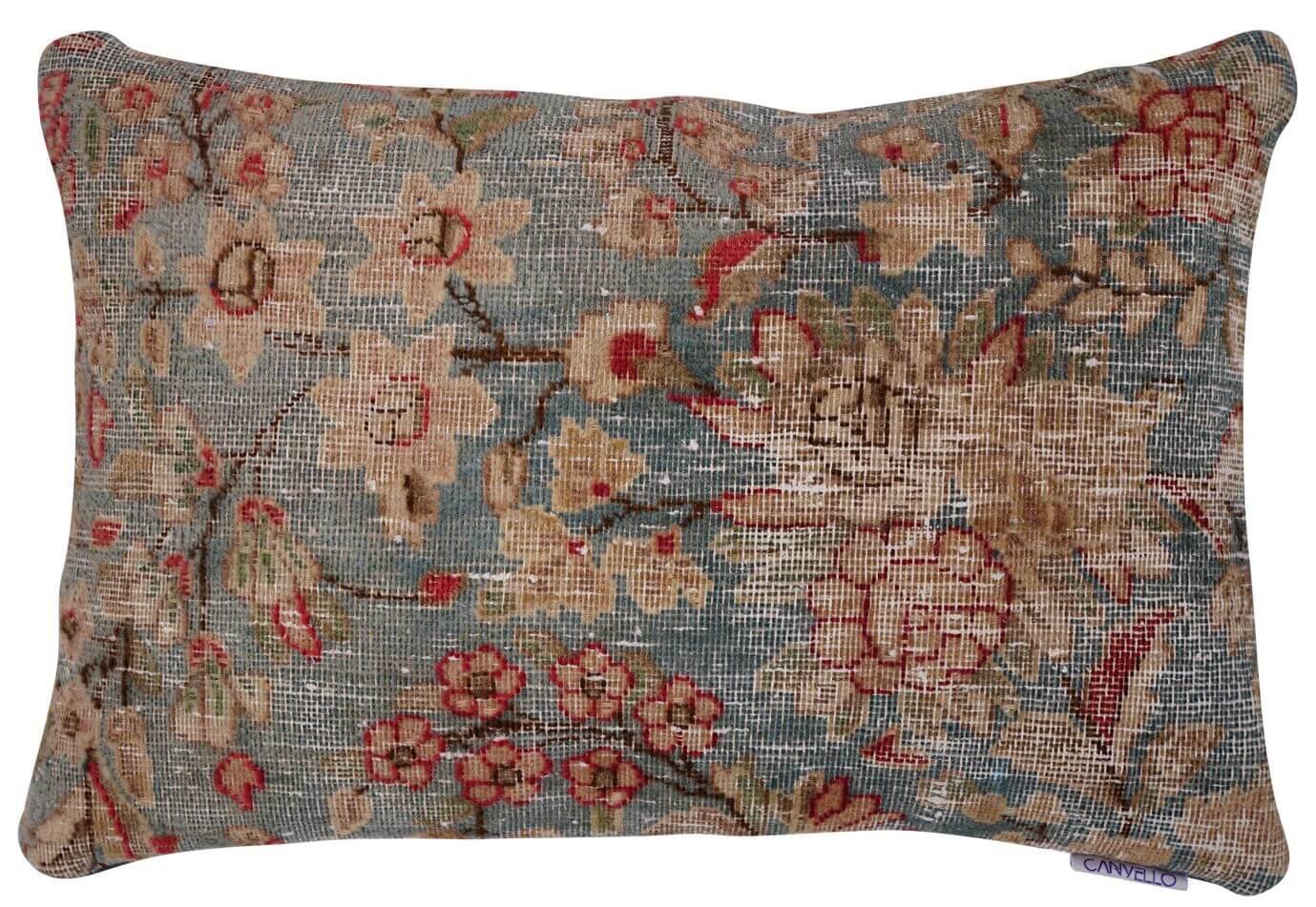 Canvello Antique Rug Custom Couch Cushion - 16"x24"