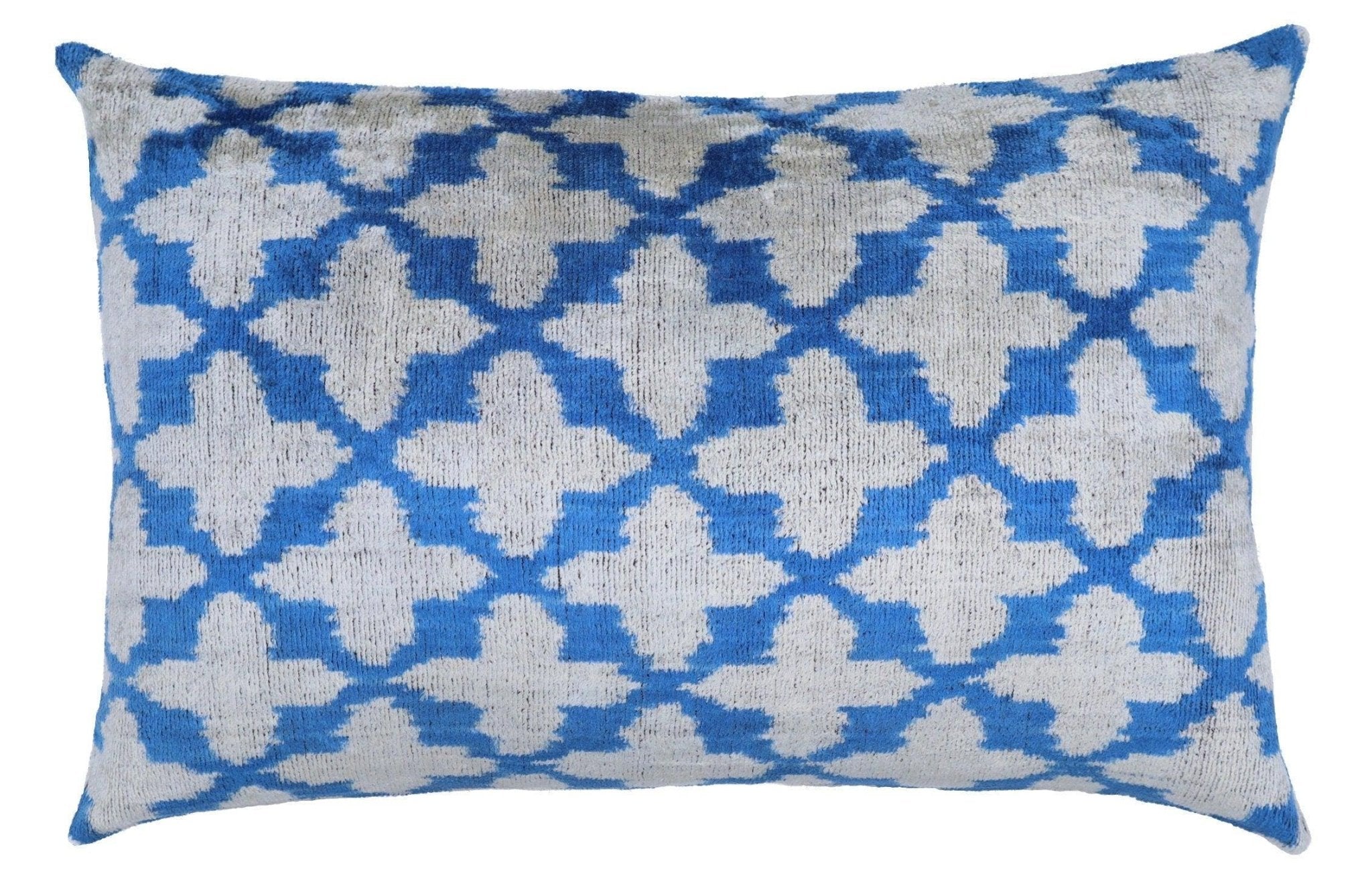 Canvello Blue And White Pillows For Couch - 16x24 in