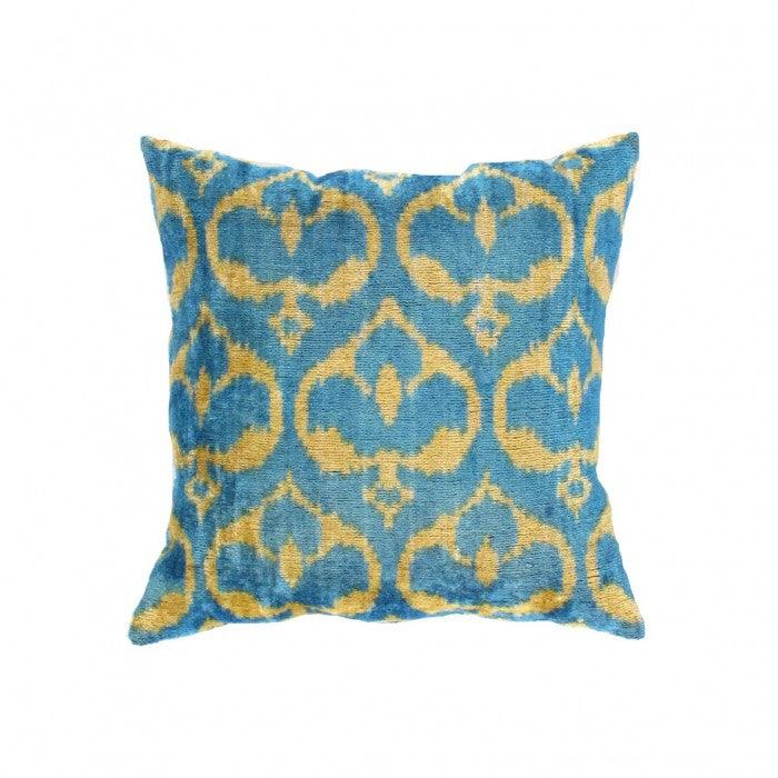 Canvello Handmade Decorative Ikat Pillow - 20" X 20"