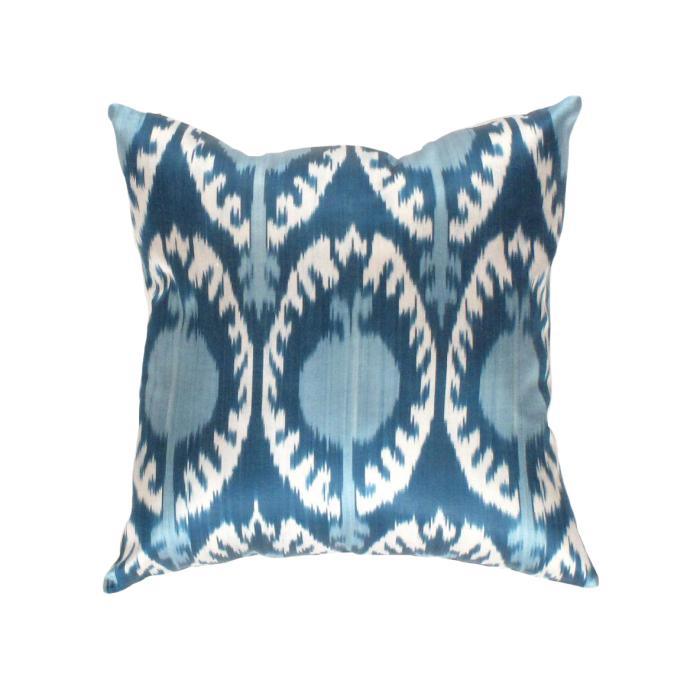 Canvello Handmade Decorative Ikat Pillow - 20" X 20"