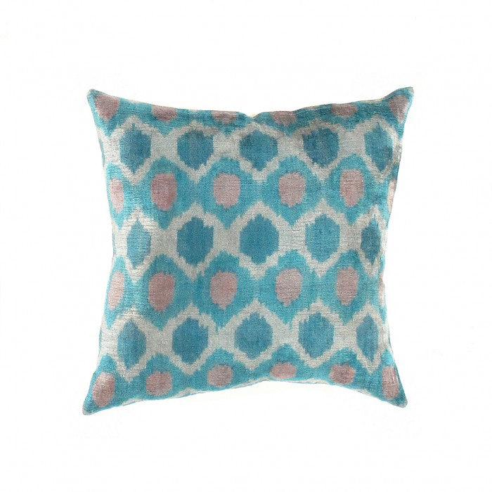 Canvello Handmade Decorative Ikat Pillow - 24" X 24"