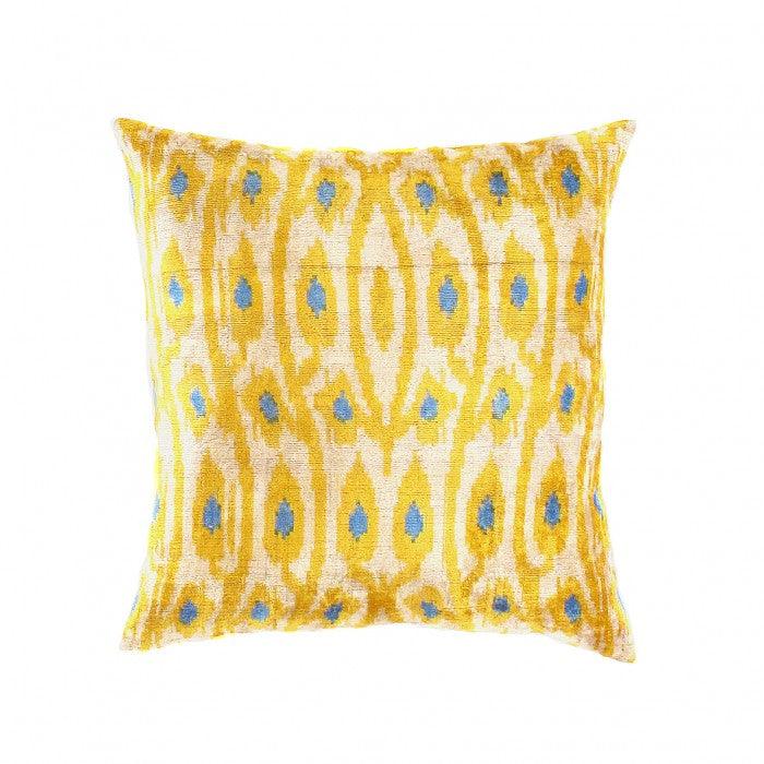 Canvello Handmade Decorative Ikat Pillow - 24" X 24"