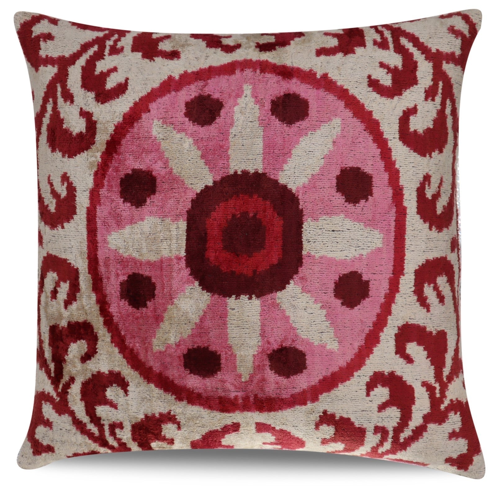 Canvello Handmade Decorative Throw Pillow with Down Filled Cushion Insert