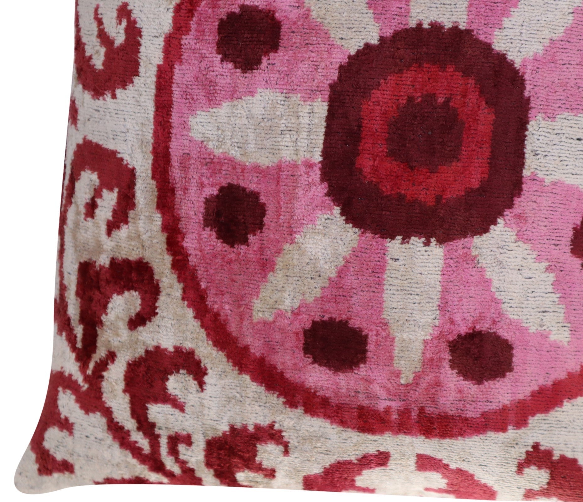 Canvello Handmade Decorative Throw Pillow with Down Filled Cushion Insert