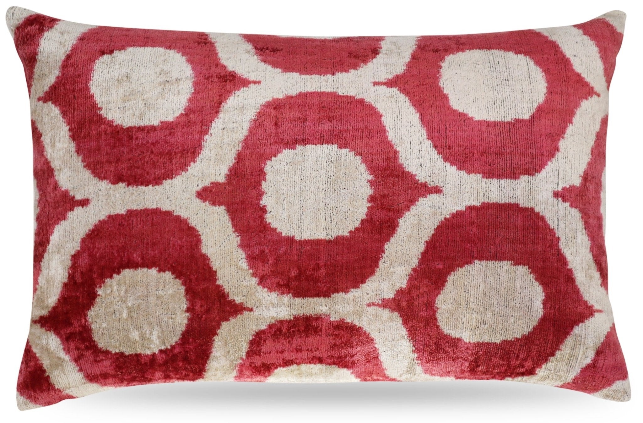 Canvello Handmade Designer Velvet Throw Pillow - 16" X 24"