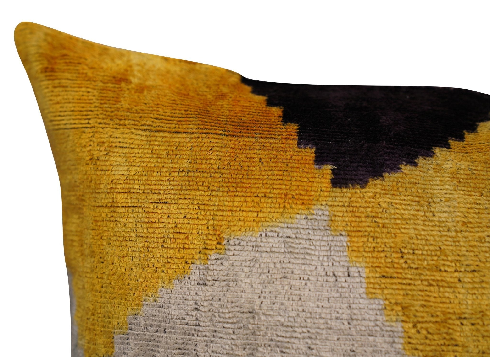 Canvello Handmade Gold Velvet Throw Pillow - 20x20