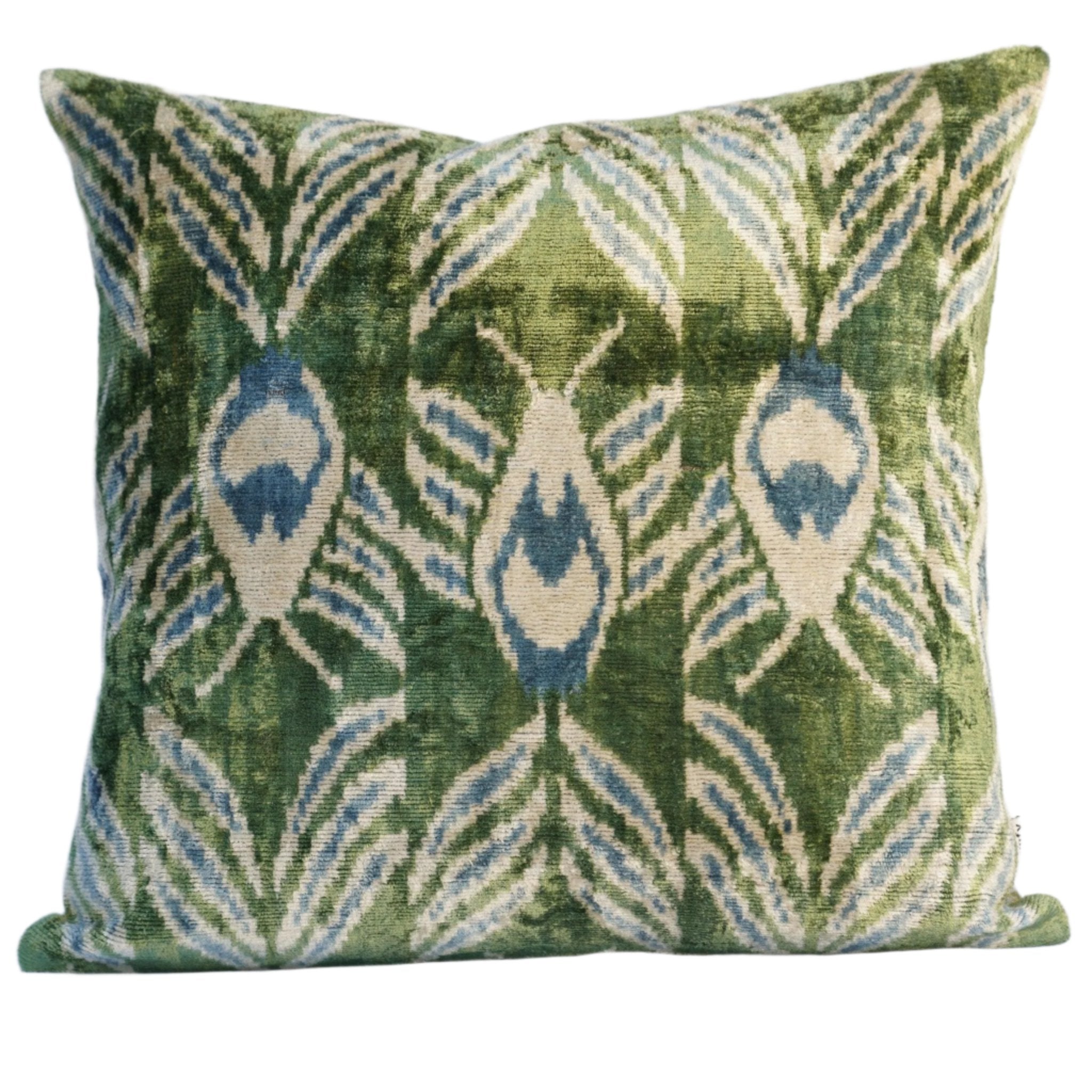 Canvello Handmade Green Pillows For Couch | 20 x 20 in (50 x 50 cm)