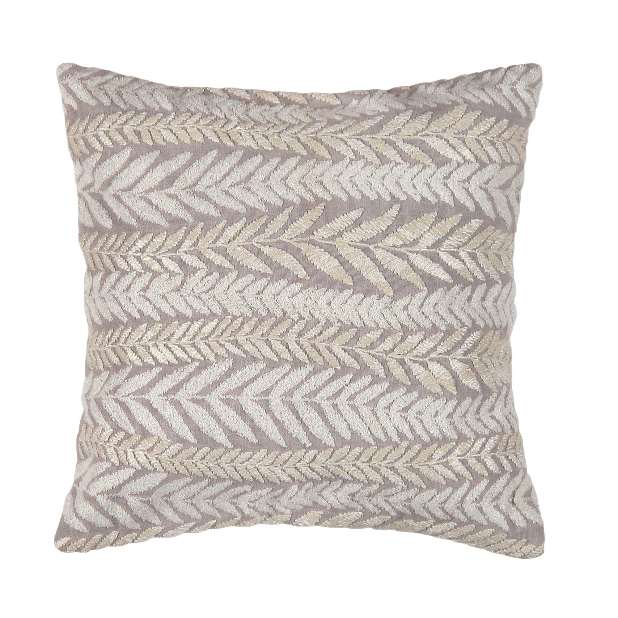 Canvello Neples Embroidered Pillow 20" x 20"