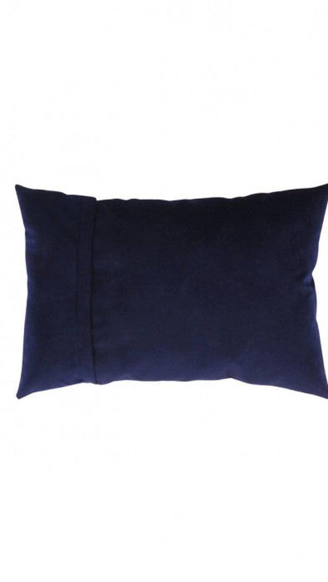 Canvello Traditional Design Calligraphy Velvet Pillow - 16'' X 24''