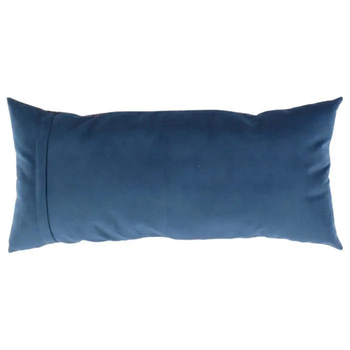 Canvello Traditional Design Velvet Pillow - 15'' X 30''