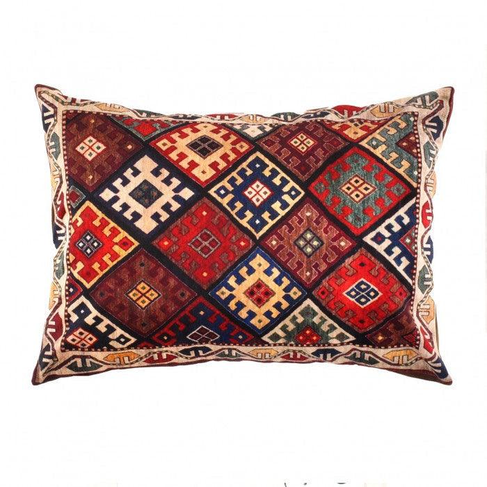 Canvello Traditional Design Velvet Pillow - 18' X 26'