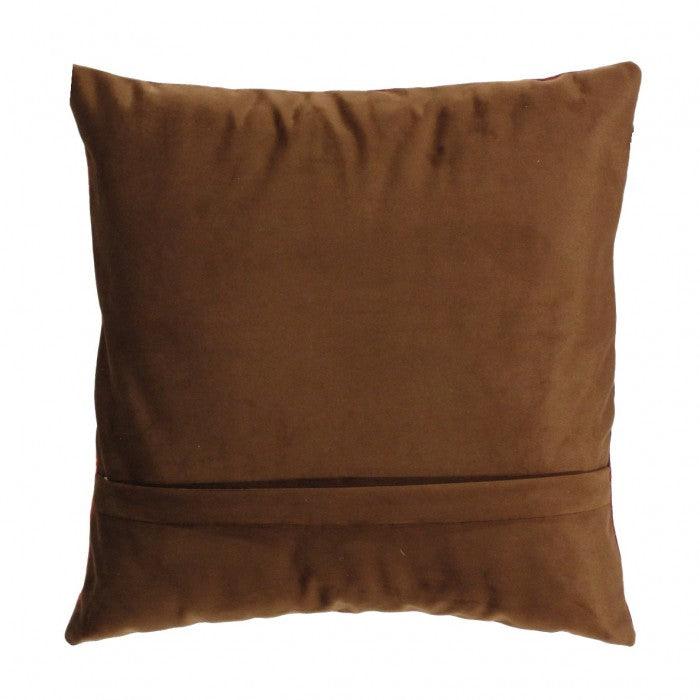 Canvello Traditional Design Velvet Pillow - 20' X 20'