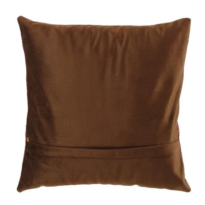 Canvello Traditional Design Velvet Pillow - 20' X 20'