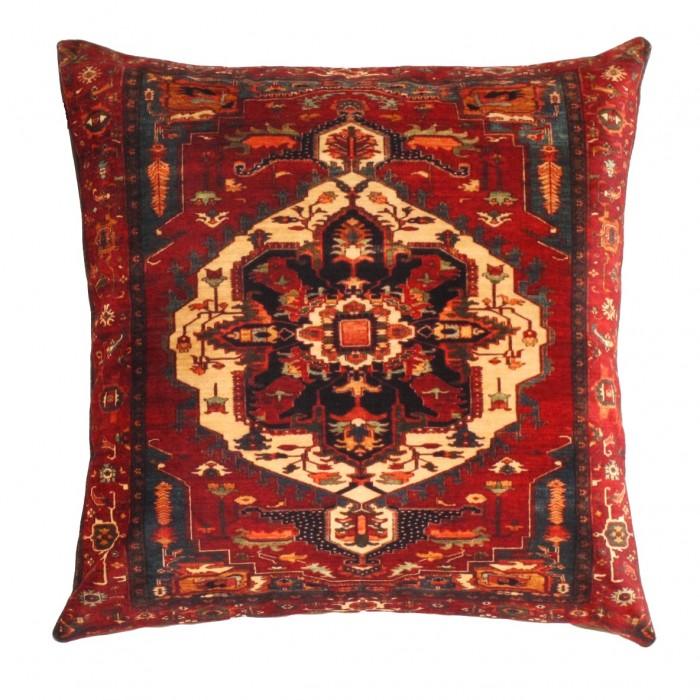 Canvello Traditional Design Velvet Pillow - 20' X 20'