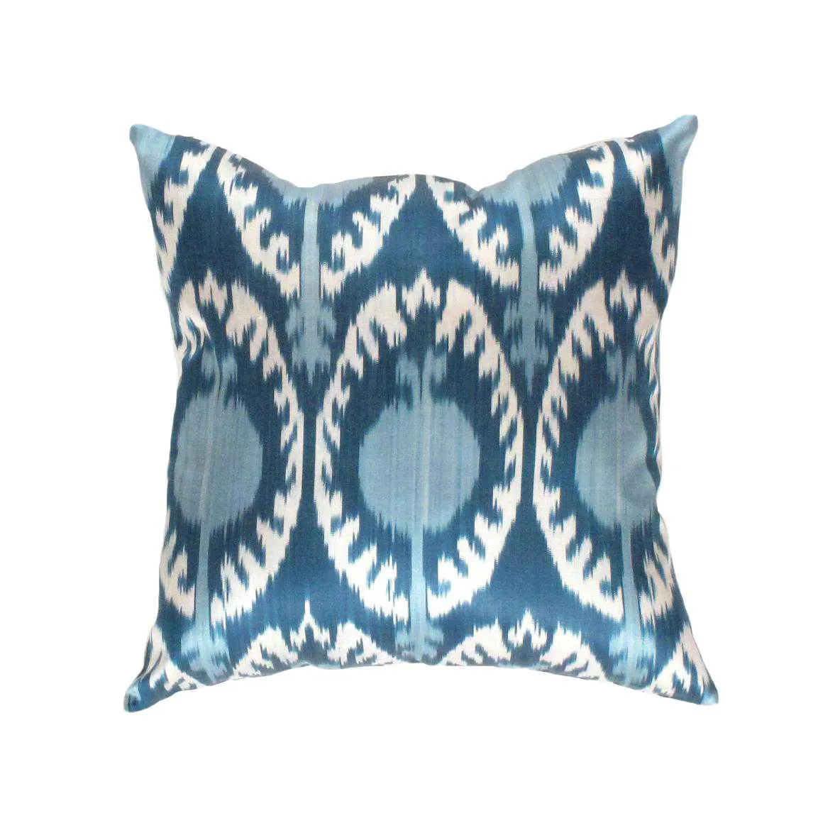 Canvello Turkish Silk Light outlet Blue Throw Pillow - Ti 73