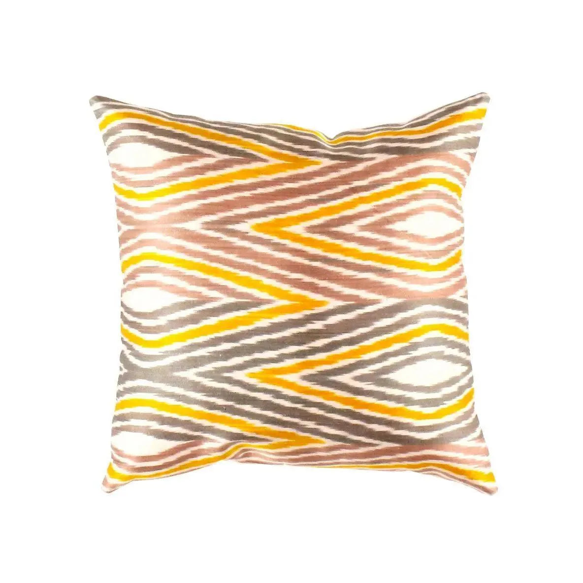 Canvello Turkish Silk Yellow Cushion - TI 9