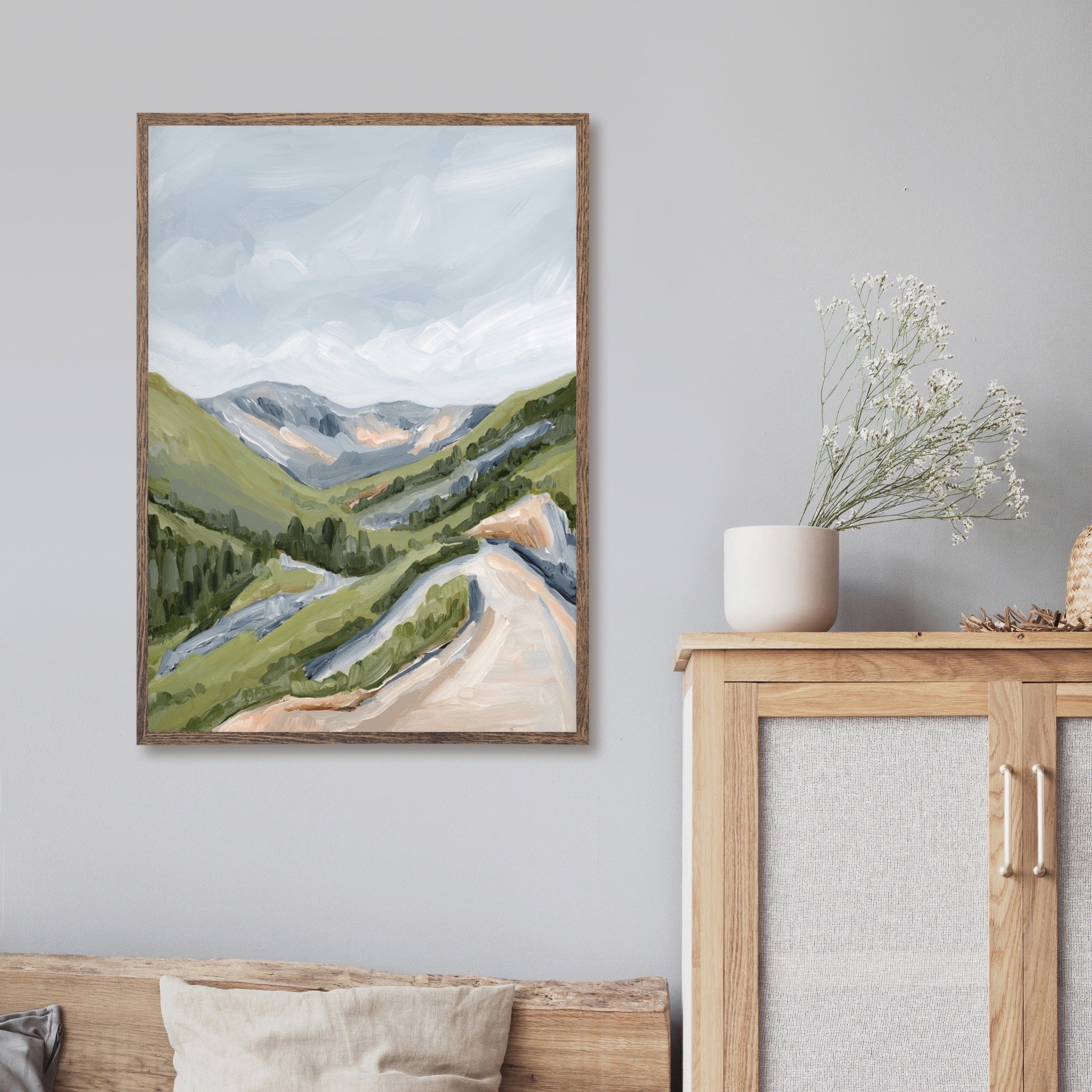 "Canyon Ridge Trail" Art Print