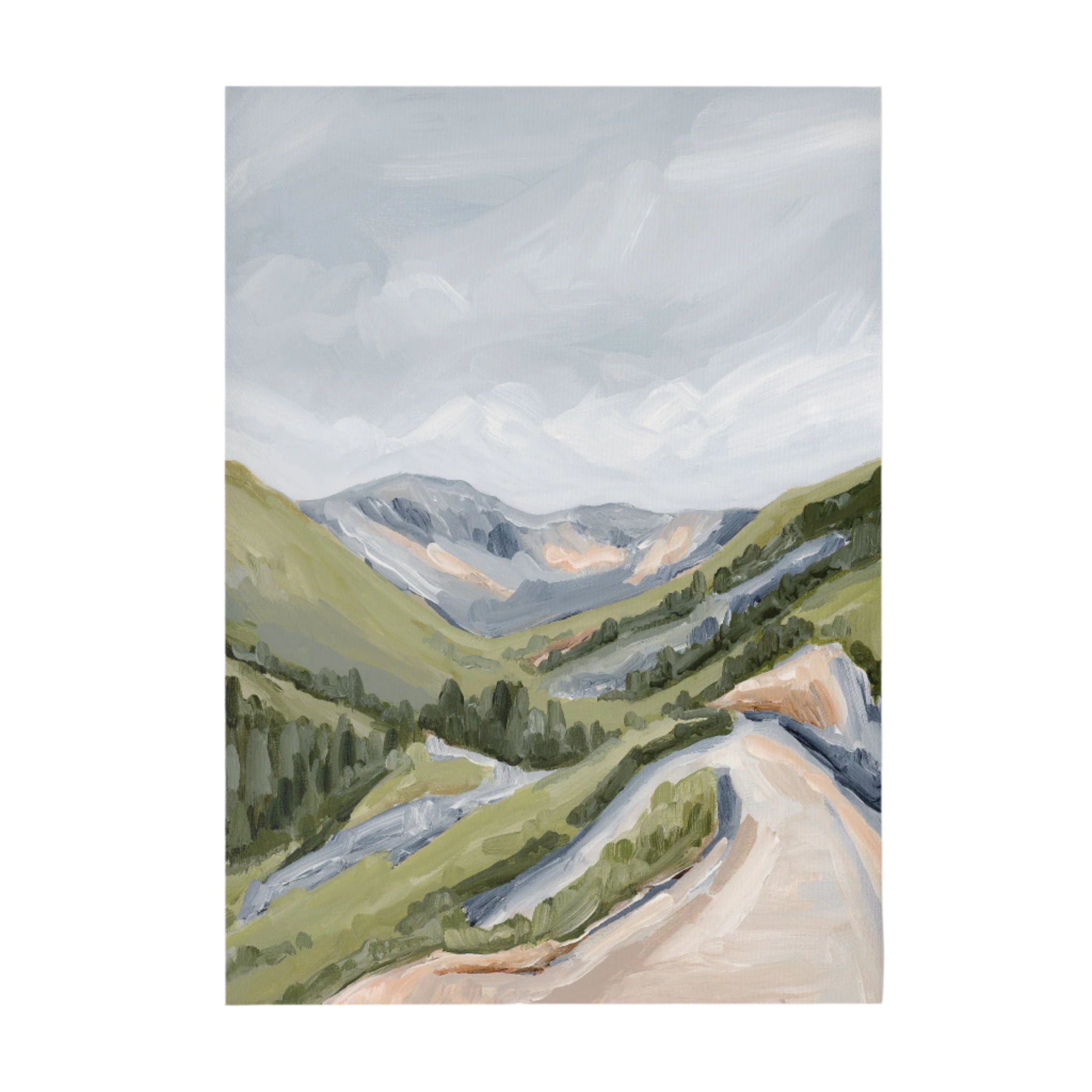 "Canyon Ridge Trail" Art Print