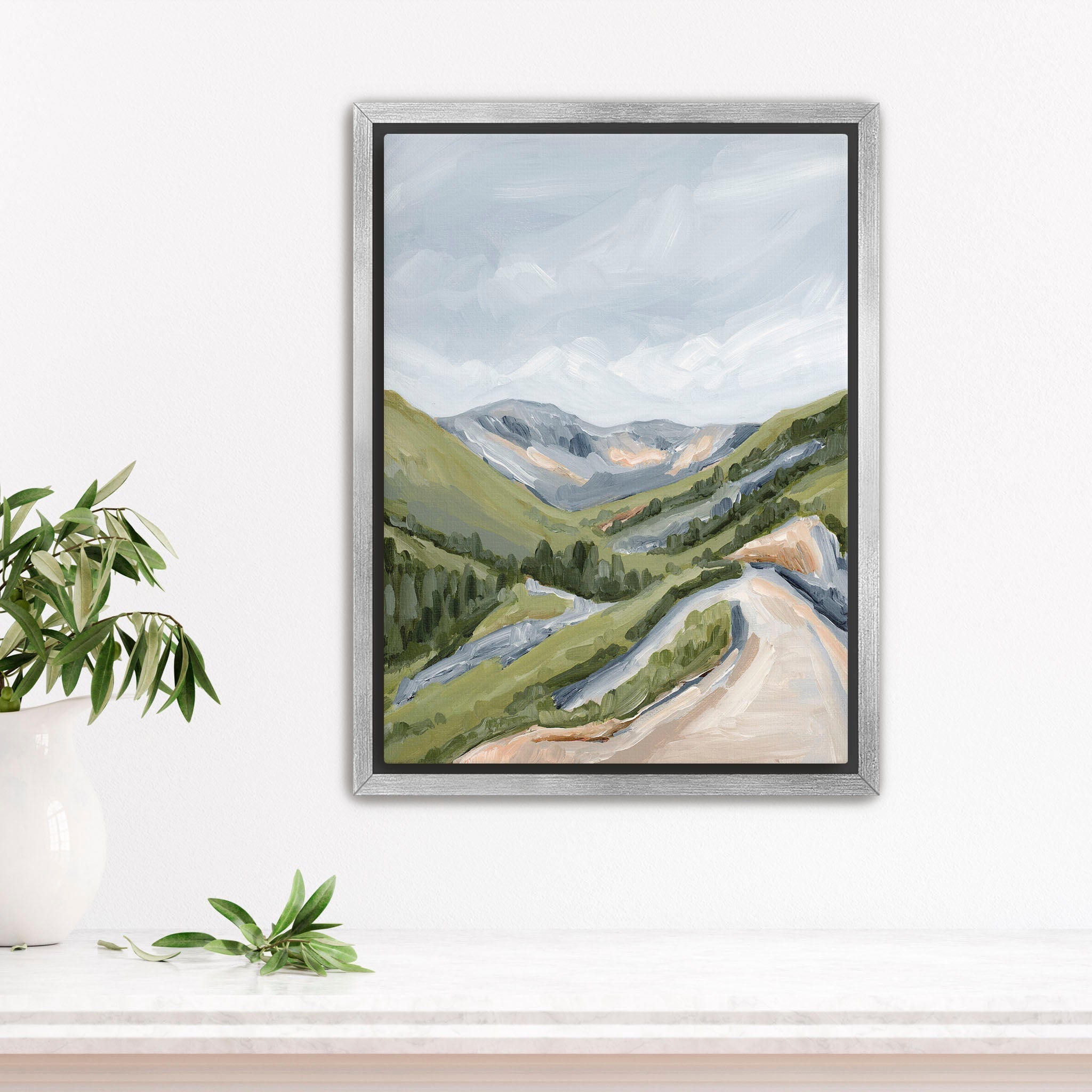 "Canyon Ridge Trail" Art Print