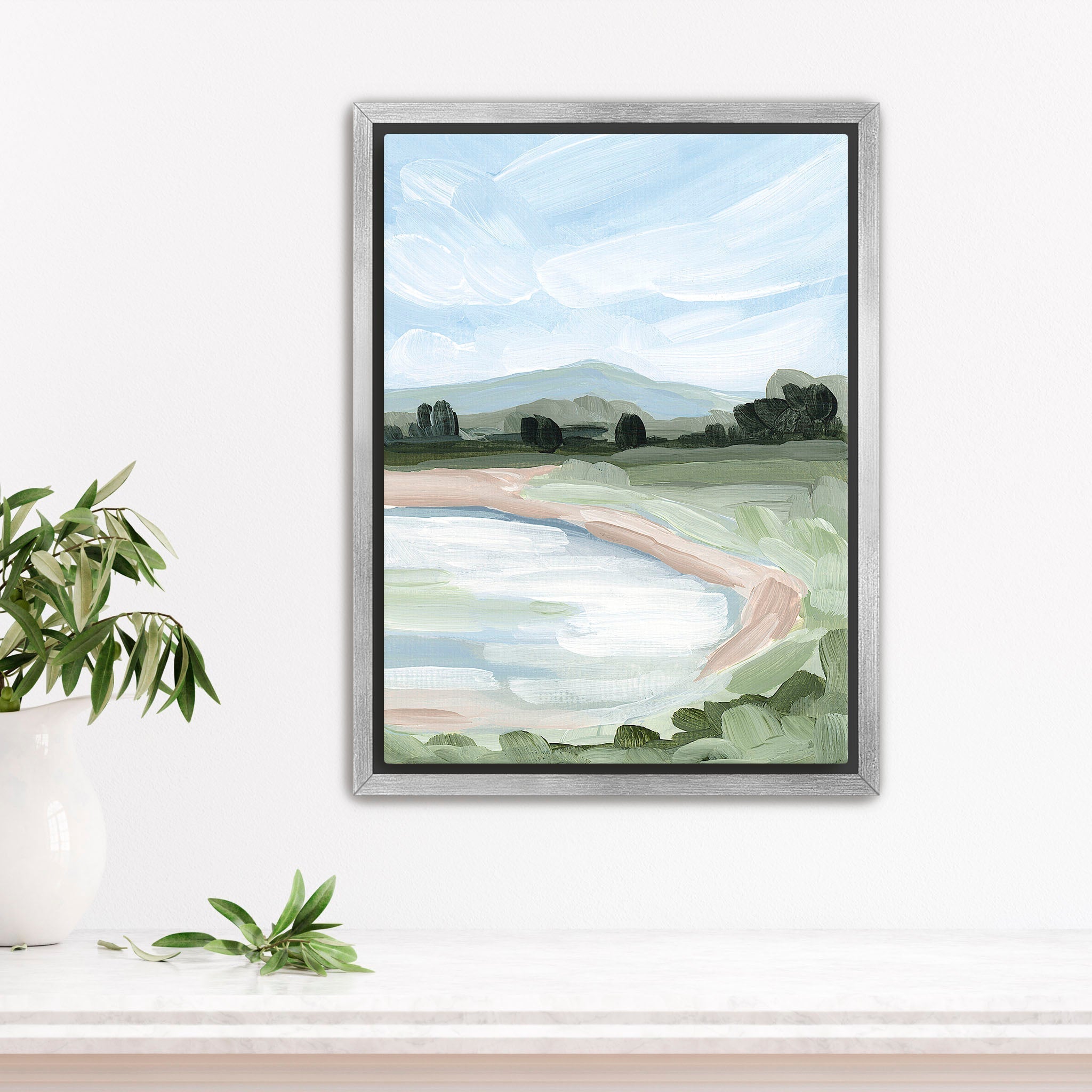 "Catamount Reservoir I" Art Print