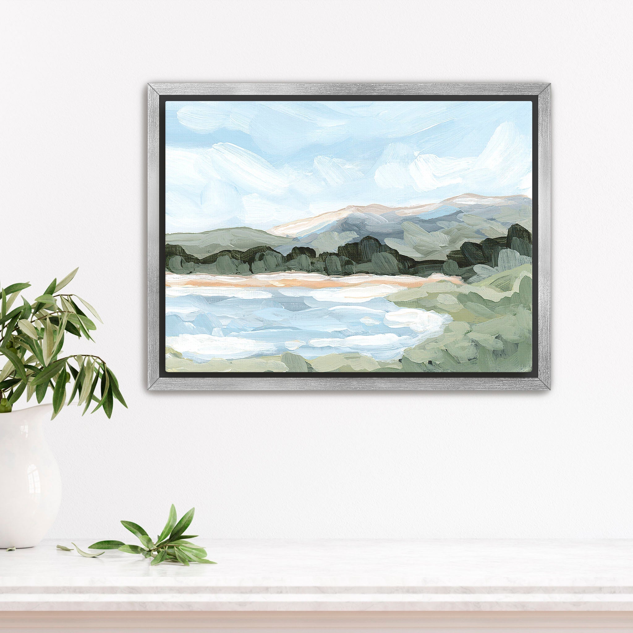 "Catamount Reservoir II" Art Print