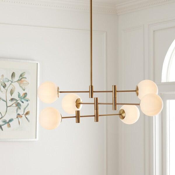 Safavieh Gideon Antique Gold Chandelier