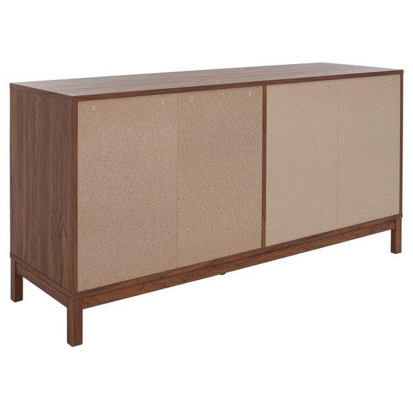 Safavieh Galio Walnut-Gold 6 Drawer Chest