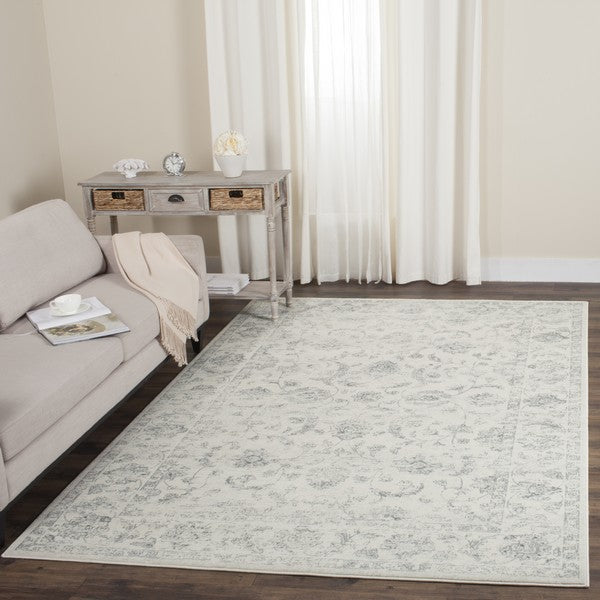 Carnegie Polypropylene Rug in Cream and Gray