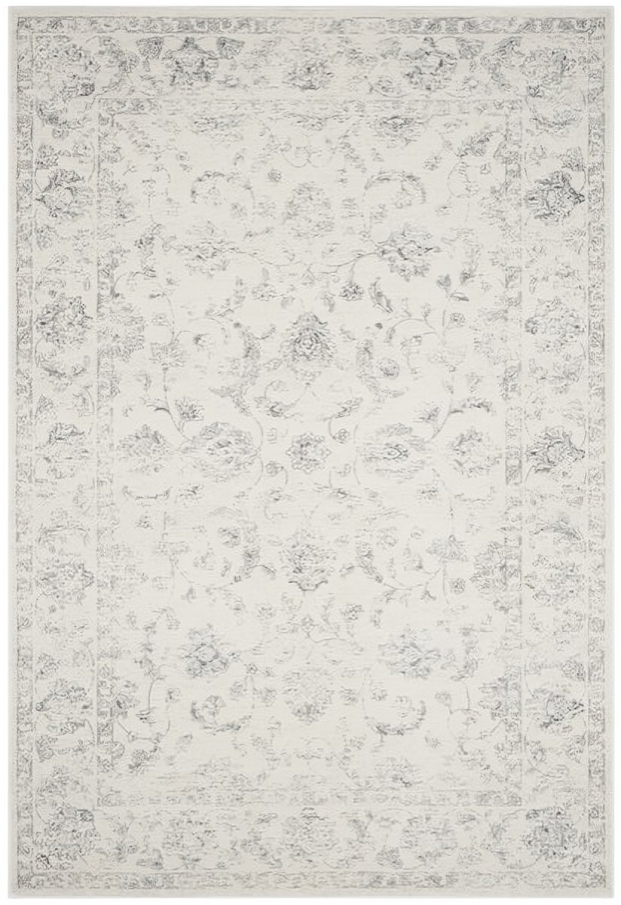 Carnegie Polypropylene Rug in Cream and Gray