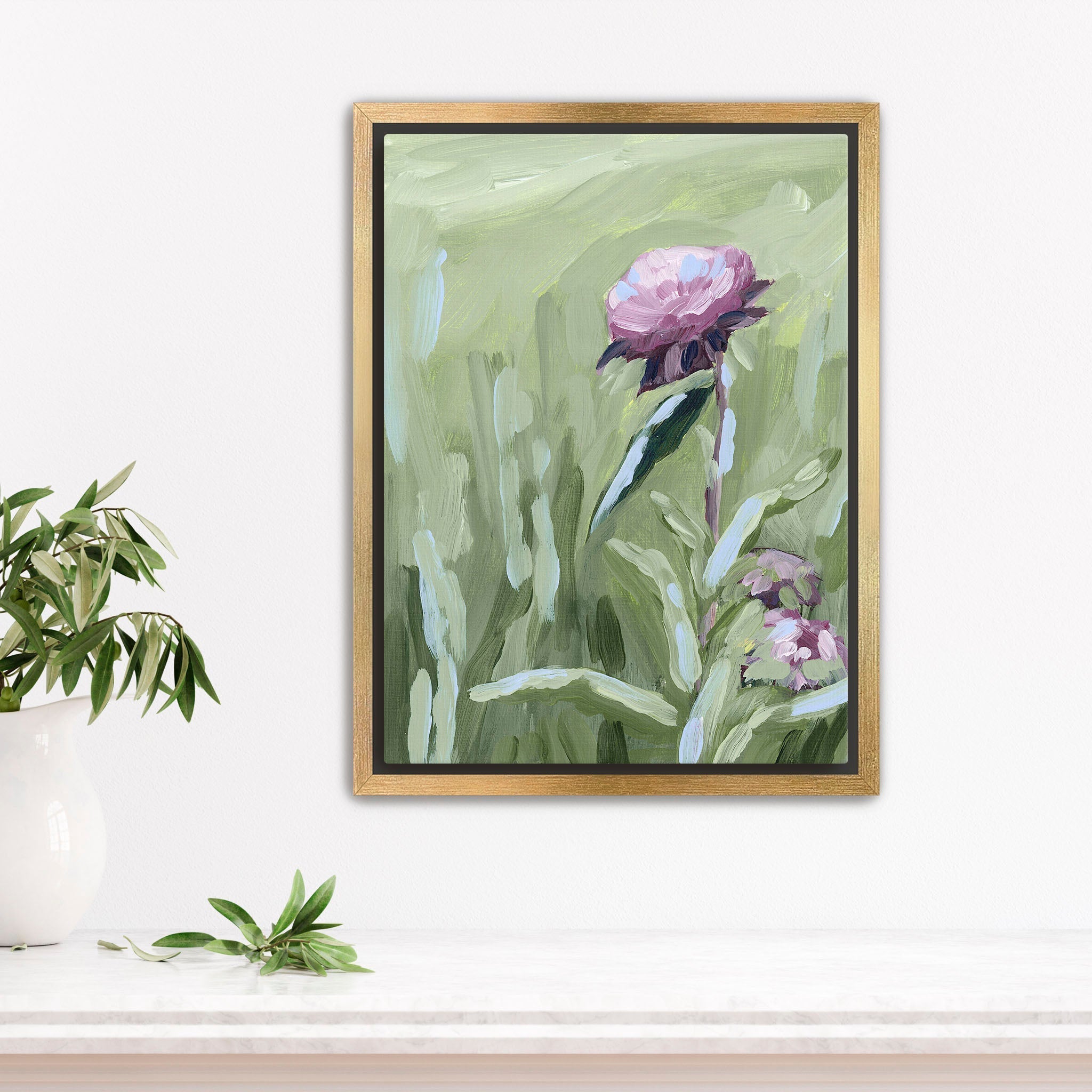 "Colorado Thistle" Art Print