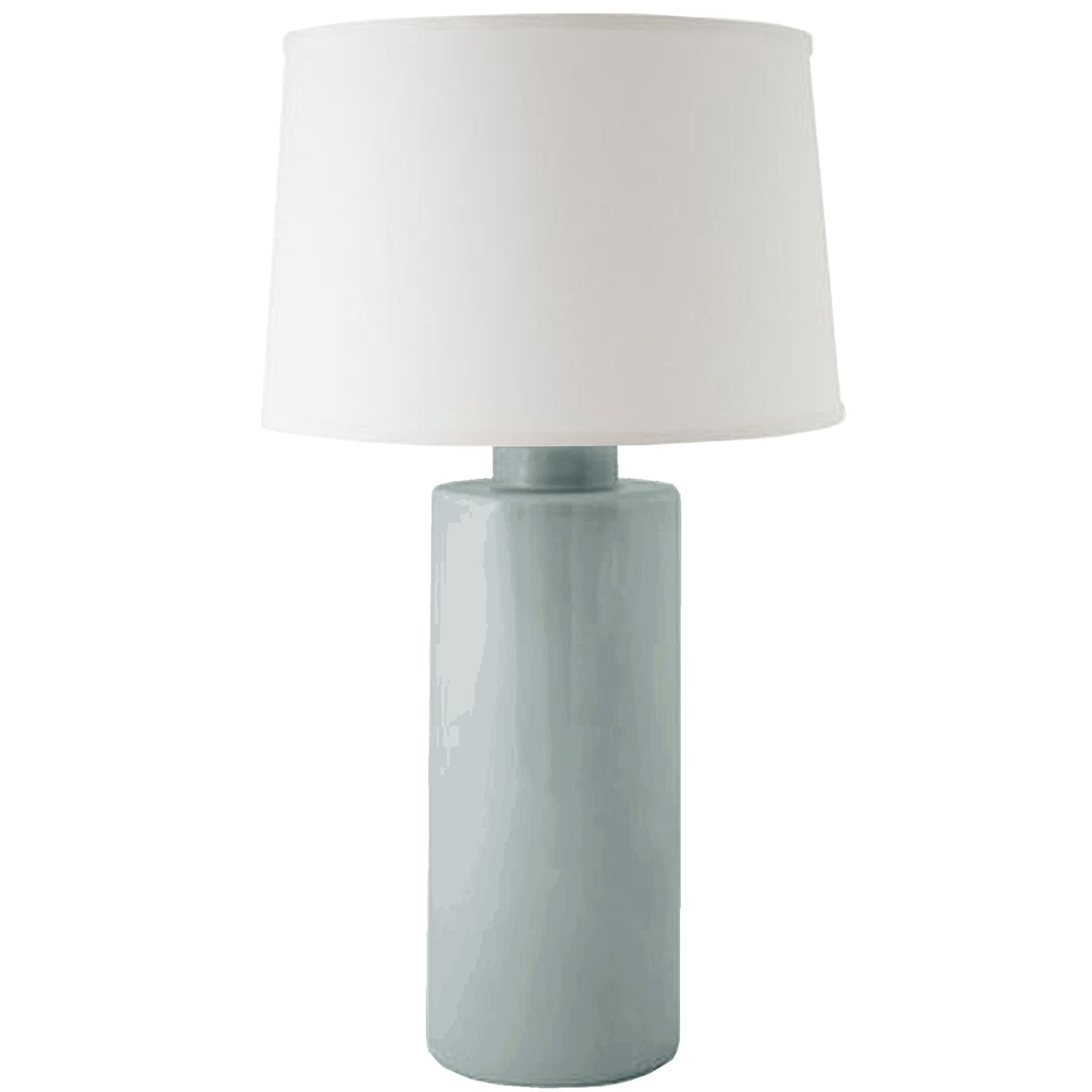 Lamb's Ear Blue Solid Column Lamp