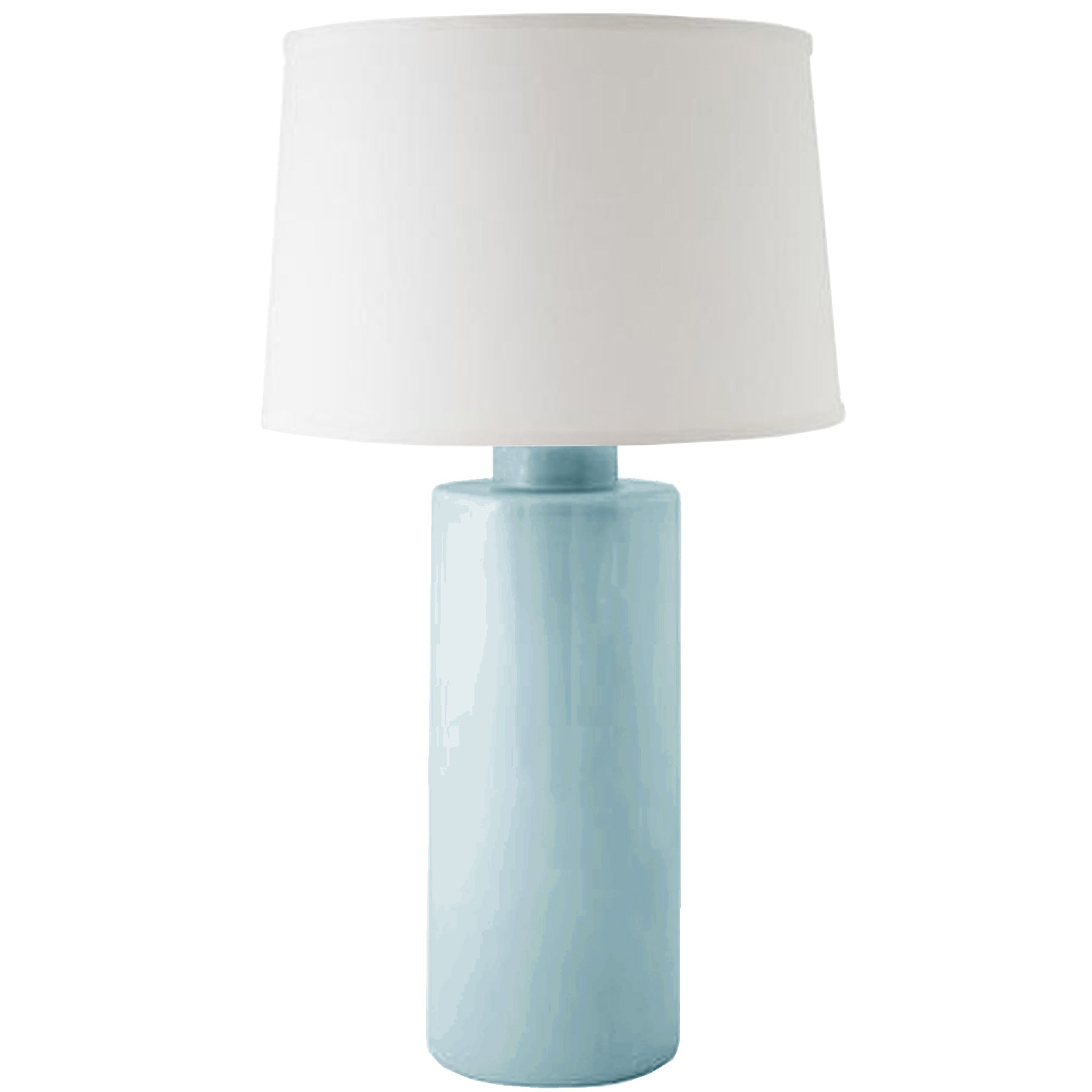 Robin's Egg Solid Column Lamp