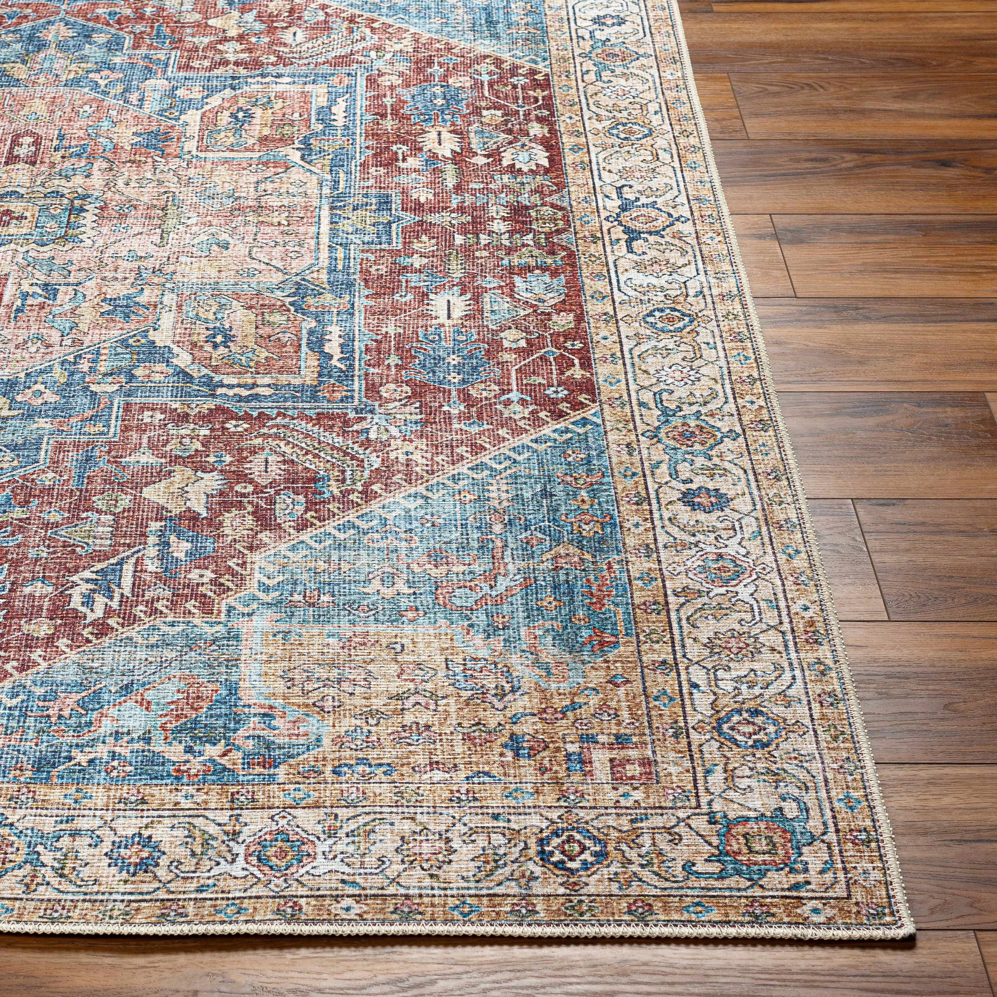 Como Washable Runner & Area Rug - Clearance