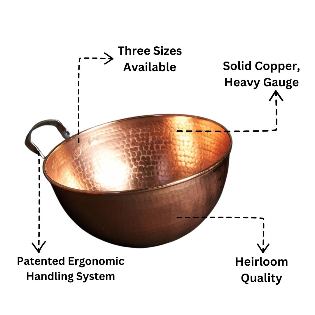 Copper Mixing Bowls