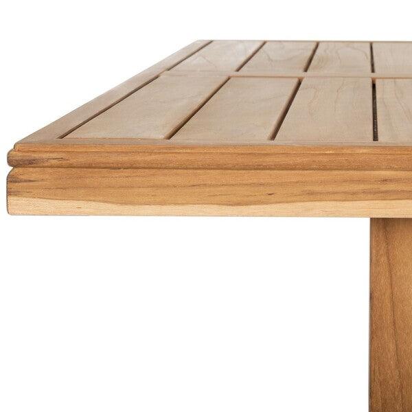 Safavieh Montford Natural Teak Dining Table