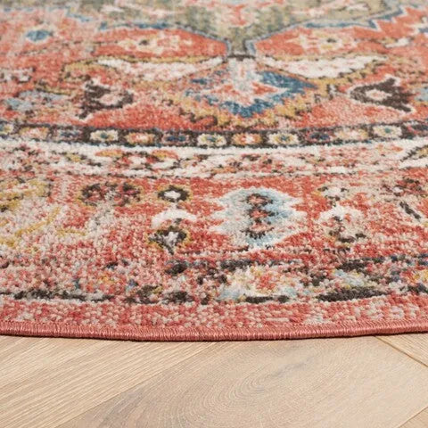 Cornelia Polypropylene Rug in Rust