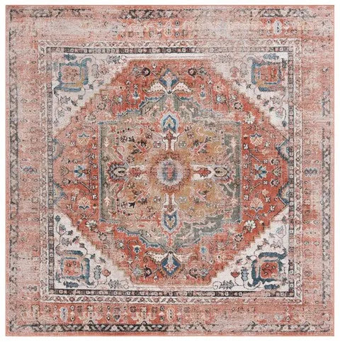 Cornelia Polypropylene Rug in Rust