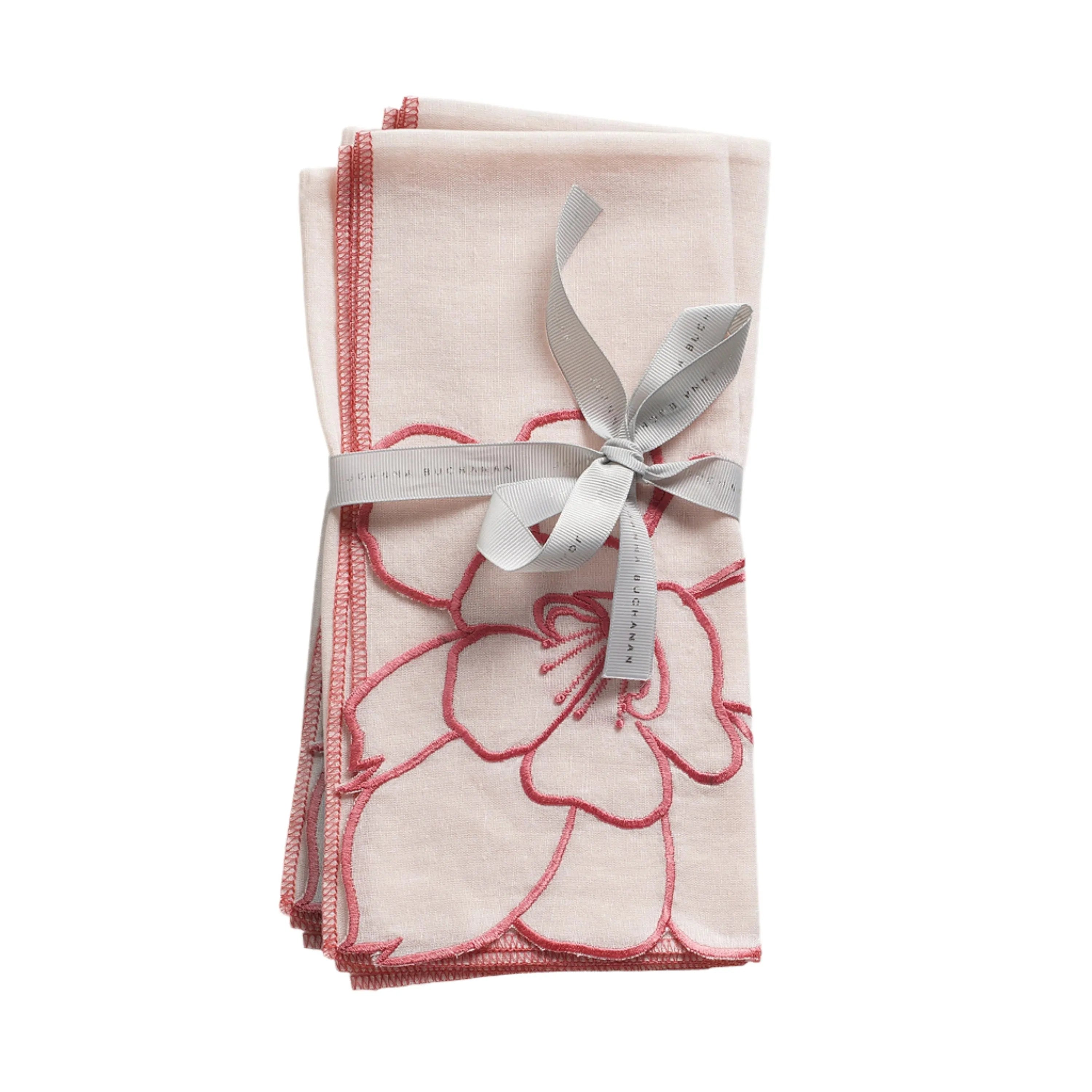 Peony dinner napkins, set of two