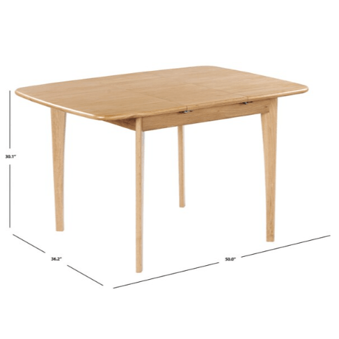 Barbossa Extendable Dining Table in Natural