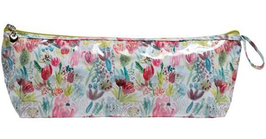 Brush Bag (Long), Cotton/Waterproof PVC