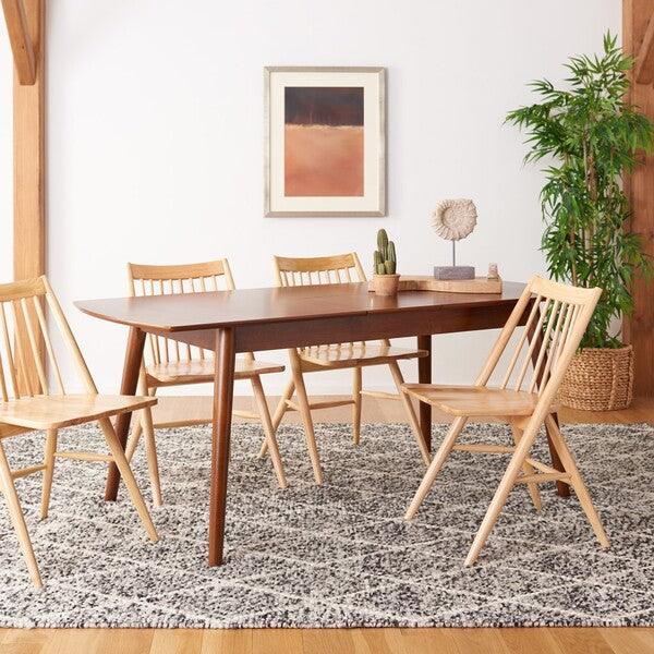 Safavieh Kay Walnut Extension Dining Table